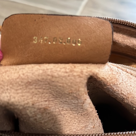 Gucci Vintage Sherry Line Monogram Coated Bag - Picture 6 of 9